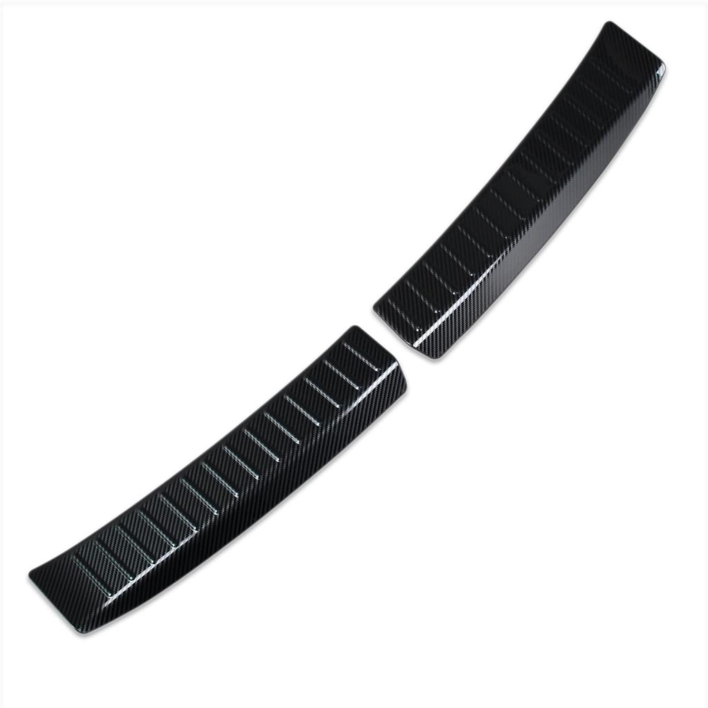 RUIQ Stainless Steel Interior Luggage Kicking Plate Rear Inner Scuff Guard Protective Designed Specifically for the Mazda Plate/Scuff Back, Cover,