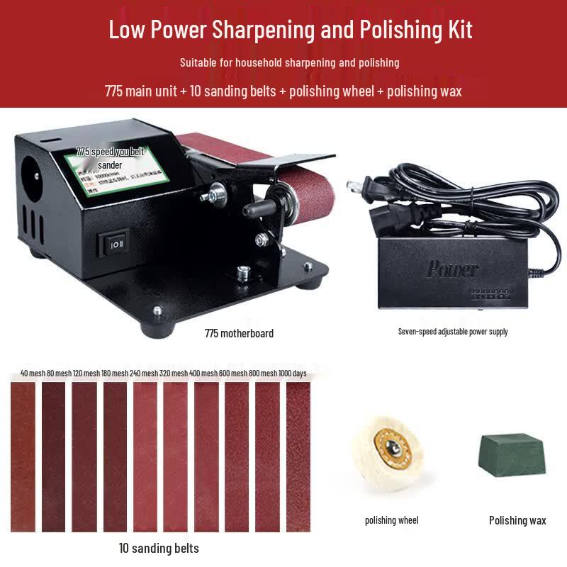 Multi-functional Automatic Electric Knife & Tool Sharpener Belt Grinder