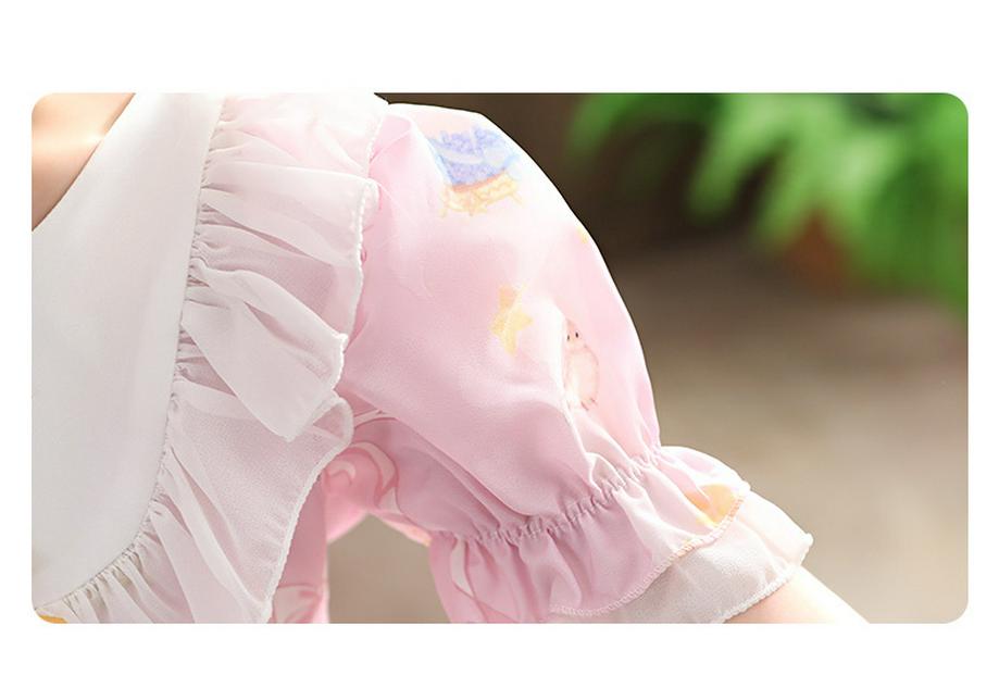 2026 New Lolita Princess Summer Short-Sleeve Stylish Girls' Dress