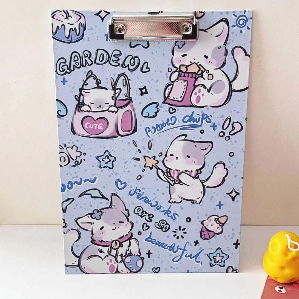 Durable A4 Folder Board Simple Document Storage Clip File Storage Clipboard  School Supplies