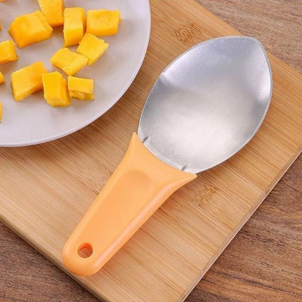Food Grade 3 In 1 Mango Peeler Stainless Steel Fruit Splitter Creative Gadgets Separator  Kitchen