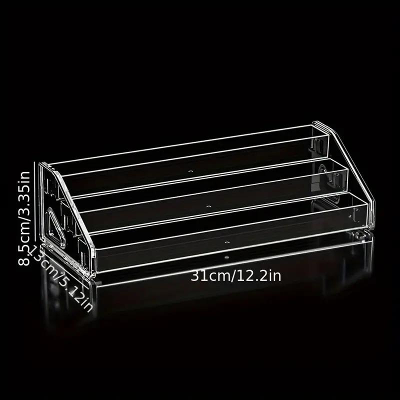 

Современный прозрачный пластиковый держатель для поздравительных открыток, 1 шт., органайзер для витрин, стойка для магазинов цветов и подарков, универсальная праздничная подставка для открыток на Рождество и Хэллоуин 3-Tier