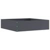Lawn Edging Anthracite Grey 50 X 50 X 13 Cm Steel