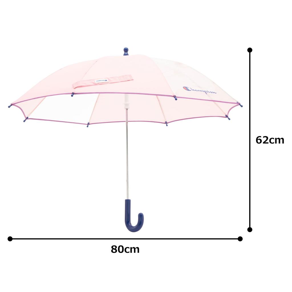 Champion Toddler Plain Manual Opening Umbrella Pink 45cm X 8R CHS56TB45-N