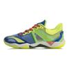 Li Ning Falcon 4 Fabric Anti-Slip Wear-Resistant Low-Top Badminton Shoes Men Shoes Fluorescent-Yellow Green AYAR001-1