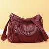 Women's Bag Shoulder Bag Retro Soft Leather Mother Bag Lightweight Crossbody Bag
