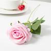 5PCS Silk Luxury Rose Artificial Flower Rose Long Branch Wedding Bridal Decor Fake Valentine's Day Christmas Home Decoration