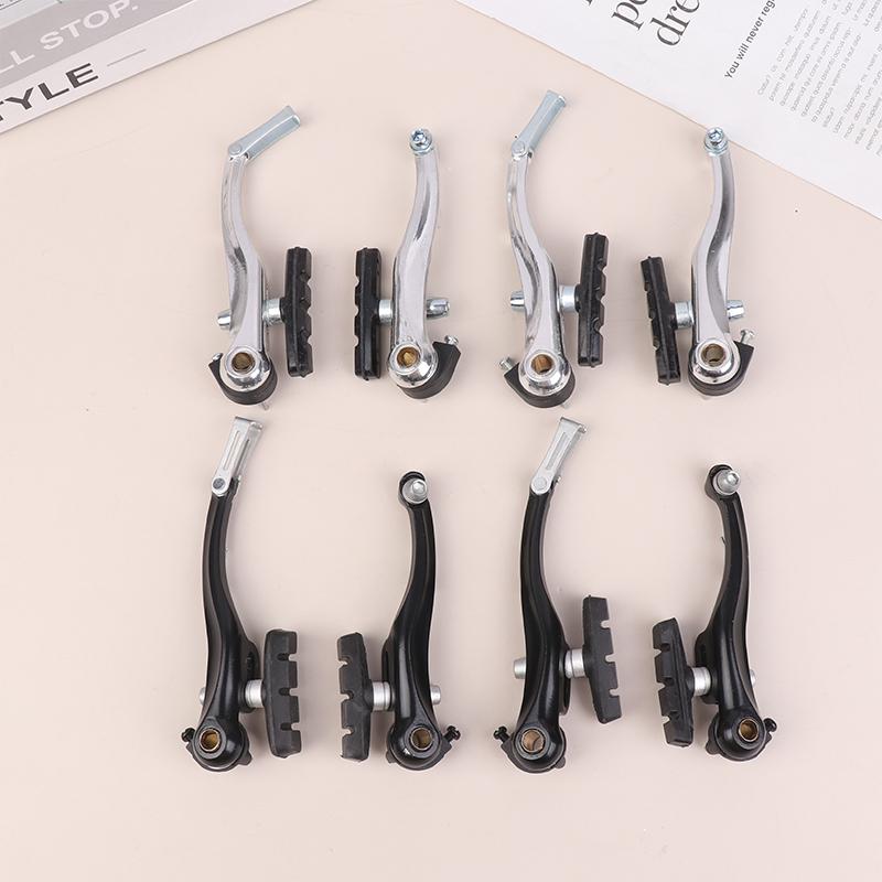 Bike V Brake Set Bike Front Rear V Brake Set Aluminum Alloy Mountain Road Bike V Brake Pads And Levers Set Riding Accessories
