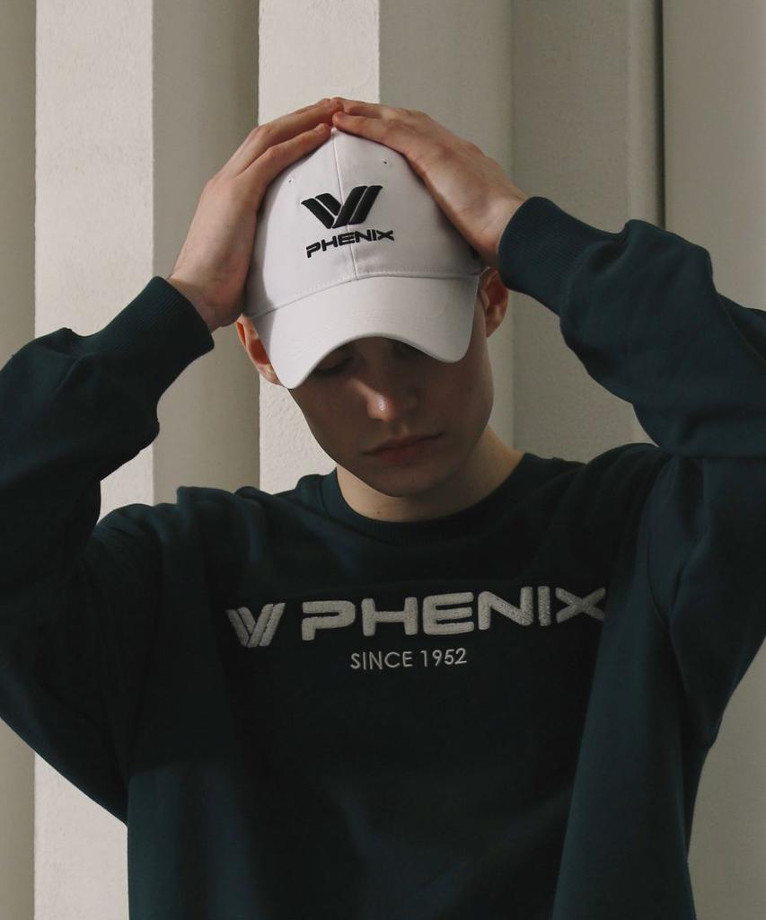 Pinigseu V Logo Sports Ball Cap [White]