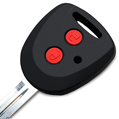 

[ИКТ] (Для автомобилей Daihatsu и Toyota) Силиконовый чехол для бесключевых ключей, 2 кнопки, черно-красный/Move/Tanto/Mira/Atrai Wagon/Passo/Pleo/Pixis/etc.