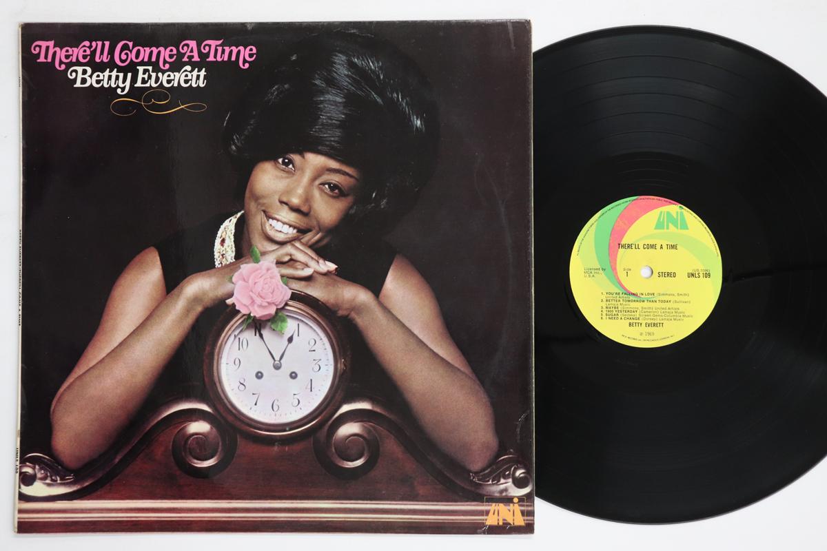 

LP Record BETTY EVERETT Therell Come A Time UNLS109 UNI 1969 UK SoulFunk Used