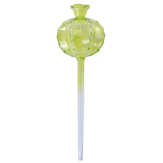 Iridescent Self-Watering Globes Glass Pomegranate Shape Automatic Watering Bulb Planter Insert Irrigation Tool for Plants Home Gardening