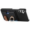 Y2 For Samsung Galaxy A54 5G Case Ring Kickstand Leather+PC+TPU Phone Cover with Card Holder