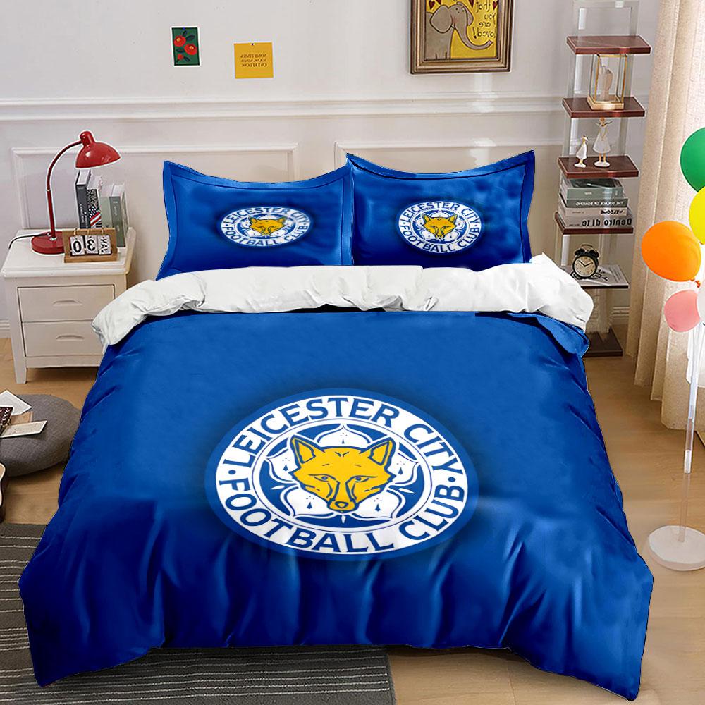 Fox emblem, Leicester City. Bedding sets Duvet cover sets Duvet covers Pillowcases(1*Duvet Cover 2*Pillowcases without duvet insert)