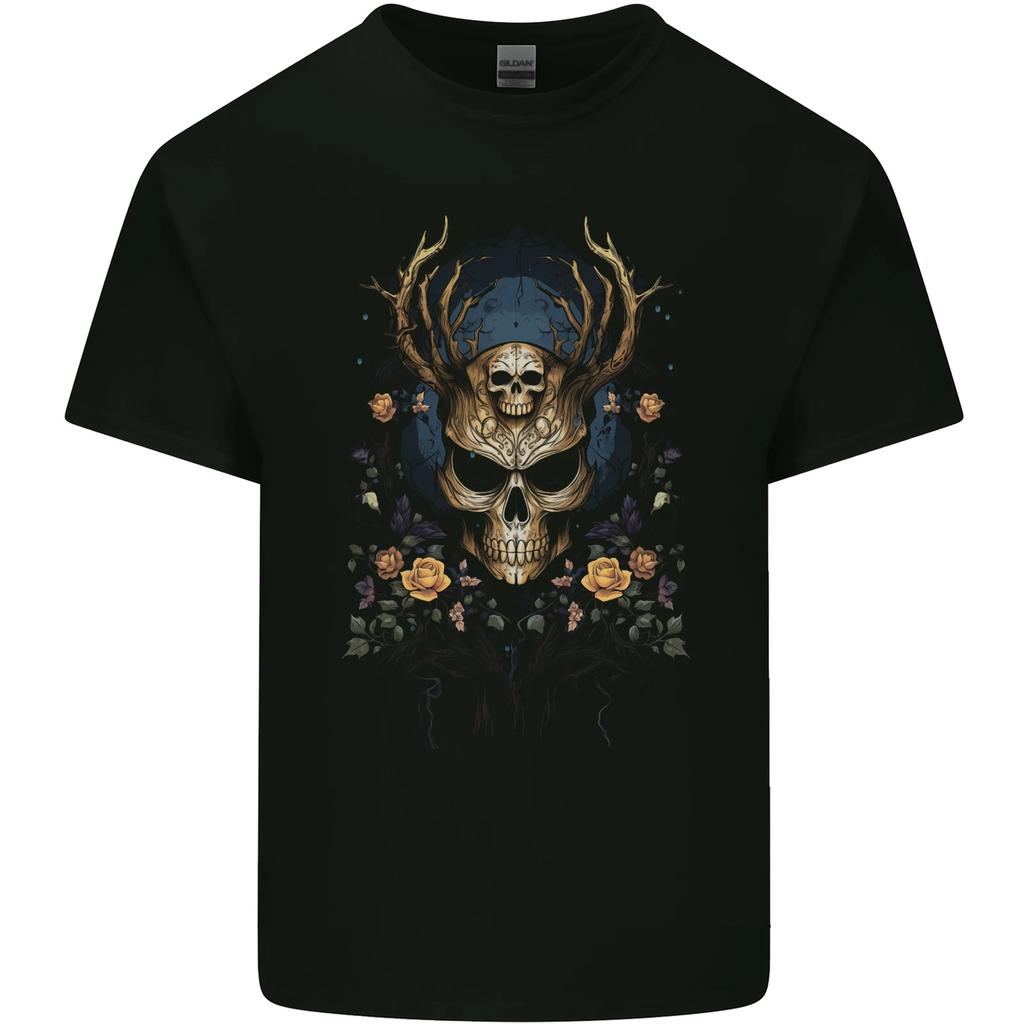 Grim Reaper of the Earth Skull Kids T-Shirt Childrens