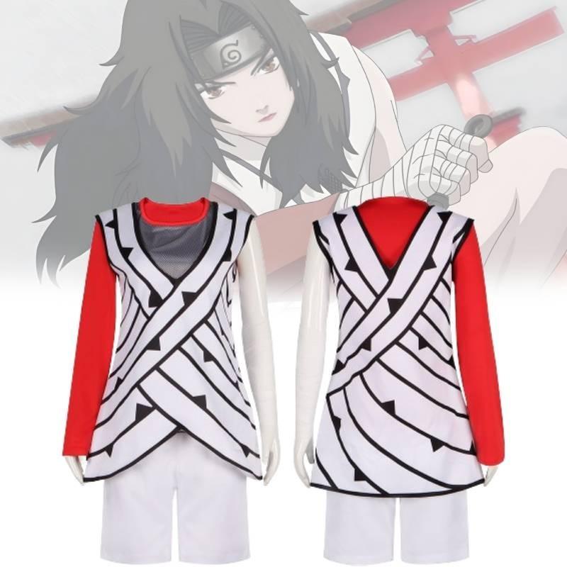 Stylish Naruto Cosplay Outfit For Women In Evening Red Ideal For Stage Performances