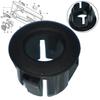 Door Lock Pin Button Part Accessory ABS Button Trim Black Door Lock Pin Trim Easy To Use OEM Number 51418223132