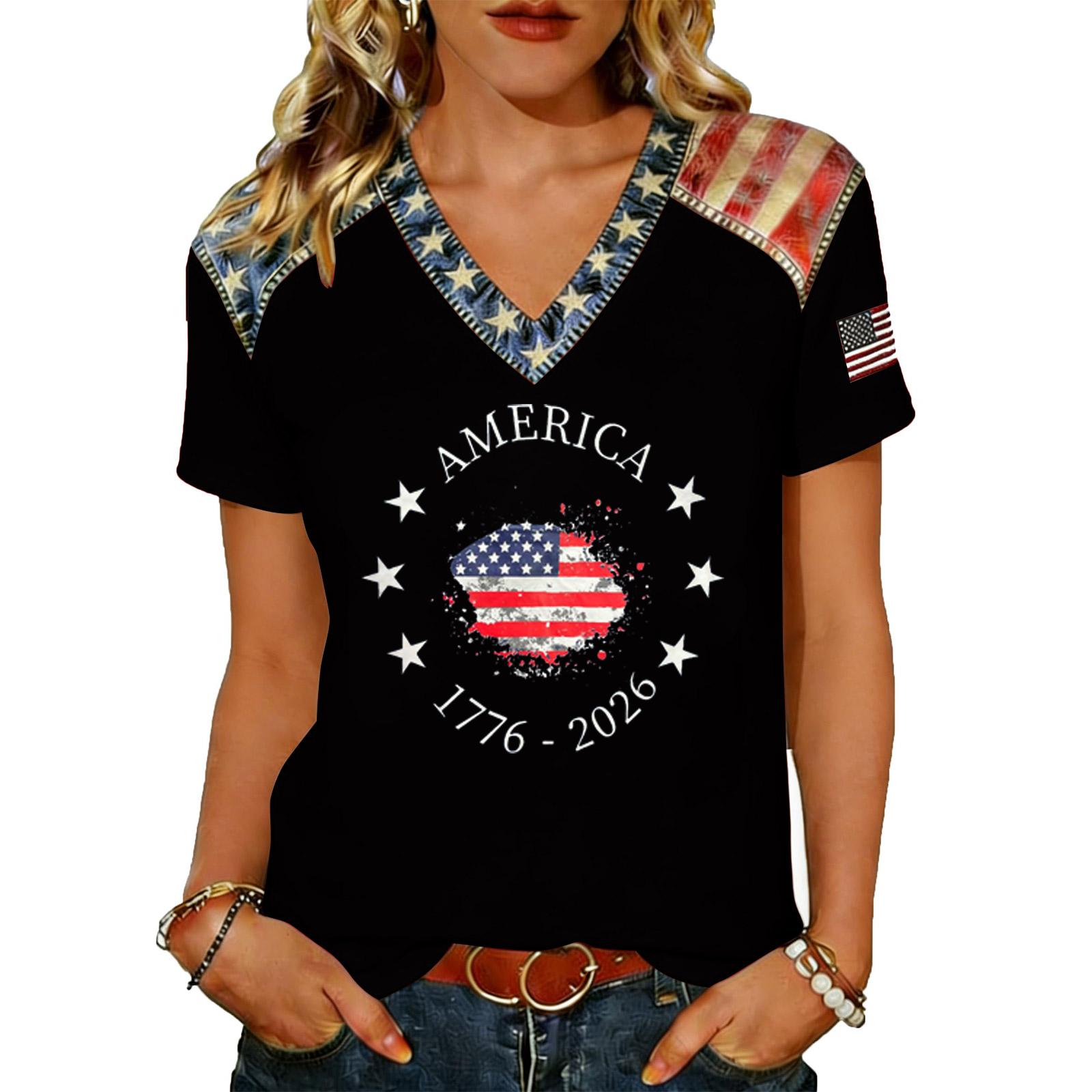 

Women s Casual V Neck Short Sleeve Pullover T Shirt Lightweight Soft Fabric Relaxed Fit Summer Top XL чёрный