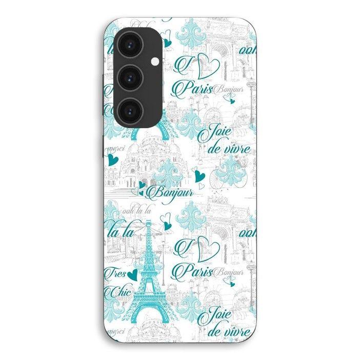 Coque Pour Samsung Galaxy S23 FE Bonjour Paris joie de vivre Maniacase