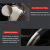 Carbon Fiber Leather Steering Wheel Cover  Breathable Non-slip Interior Accessories 38cm for BMW F30 F31 F07 F10 E90 E91 E92 E87