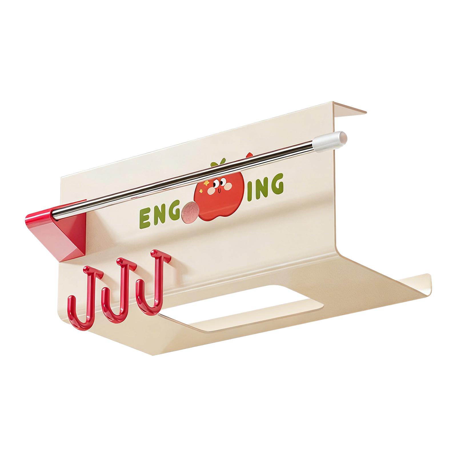 

Decorative Tissue Box Holder, Wallpaper Holder With Hooks, No-drill Toilet Paper Holder | Suitable For Bathrooms, Toilets, And Kitchens One Size