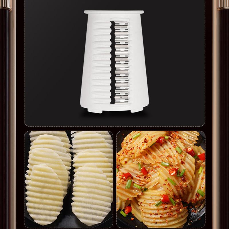 12 In 1 Vegetable Cutter Slicer Multifunctional Manual Vegetable Chopper With 10 Blades Fourth Generation Newest Kitchen Gadgets