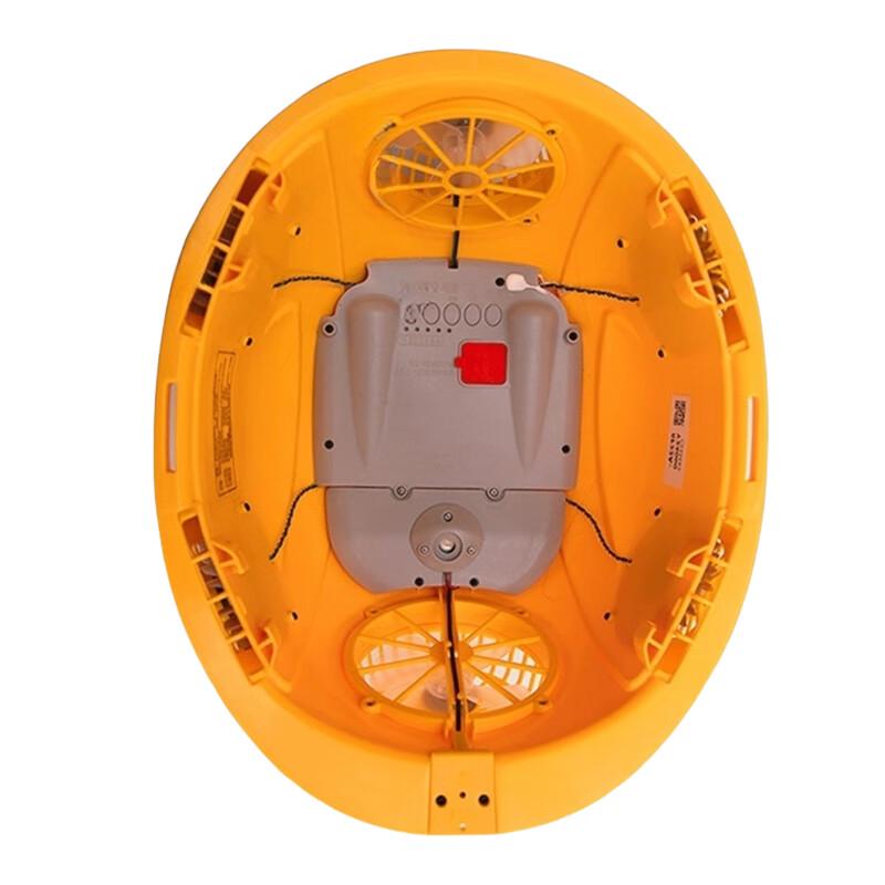 Pin Xie Solar Dual Fan Hat with Headlight