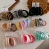 4pcs/set High Elastic Towel Hair Ties Seamless Elastic Hair Rings Sweet Hair Rope Set  Women