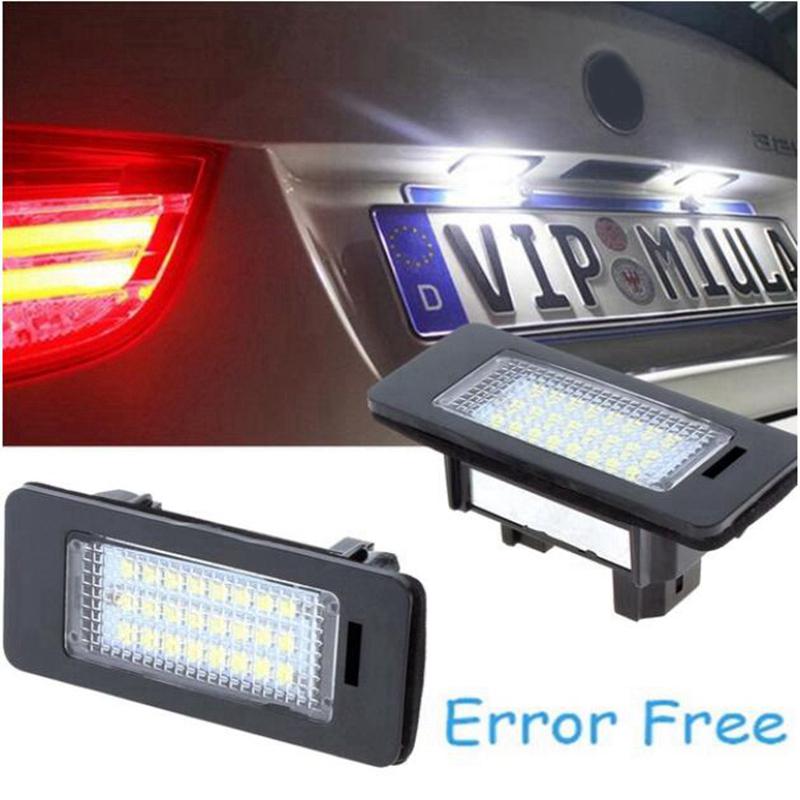 Buy Highquality 2x Error Free Number License Plate Led Light For BMW E39 E60 E61 E70 E82 E90