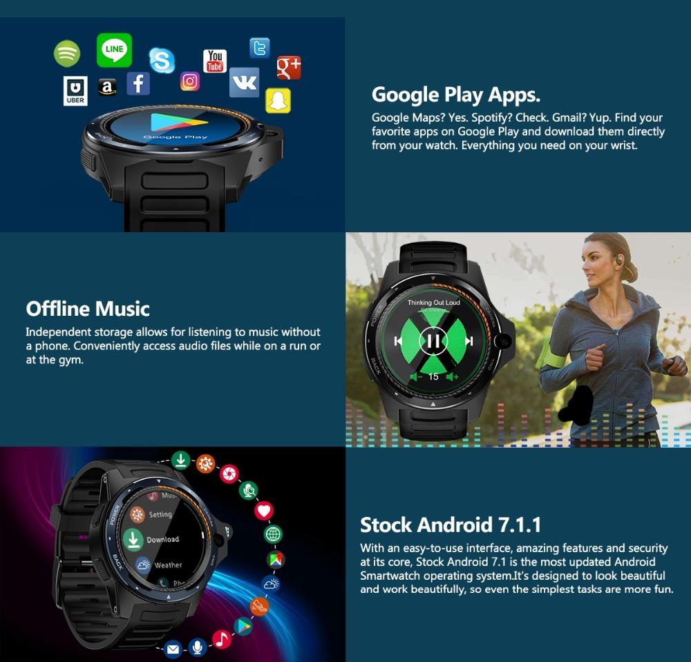 Buy Zeblaze THOR 5 Dual System Hybrid Smartwatch 1.39\