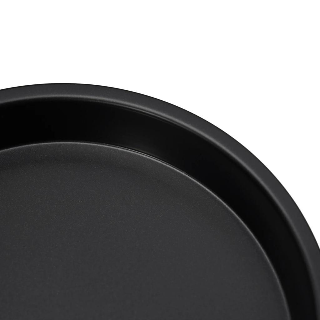 6-10In Round SafdsafsPizza Pan Microwave Oven Pan Chip Tray Dish Carbon Steel Non-stick Baking Mold Baking Tool Kitchen Supplies