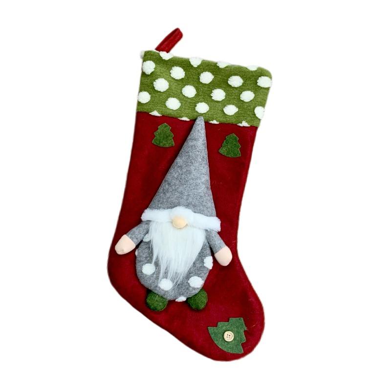 Christmas Socks Gift Bag Christmas Ornaments Children's Candy Bag Christmas Socks Gifts Candy Socks Pendant