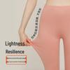 Women's High-Waisted Slim-Fit Antibacterial Cotton Leggings - Anti-Mite, Versatile, Thin, Pure Cotton, Class A Autumn Pants.