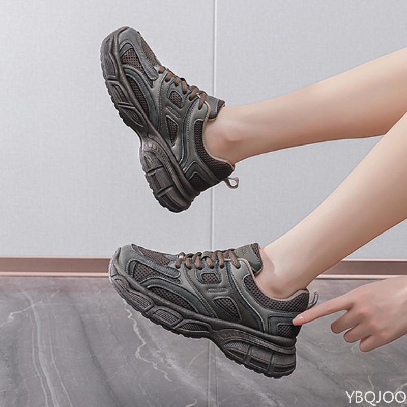 Women's Sports Shoes New Versatile All Black Sports Shoes Anti Slip Running Casual Vulcanized Comfortable Flat Bottom Women's