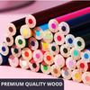 Pen Softcore Wooden Colored Pencils Set for Adults Halloween Supplies Mr. - 36-Pack & Kids,