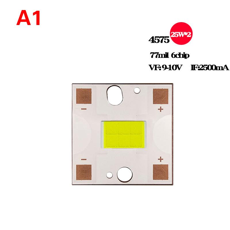 Led 3570 4575 Ceramic 30/40/50W Bright Car Light Maintenance Driver Component White Light Lemon Yellow Two-Color Led Car Light