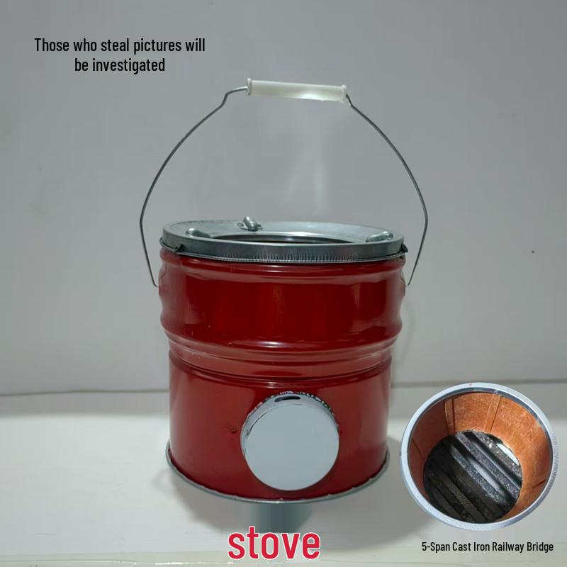 Compact Honeycomb Charcoal Stove for Household Heating and Boiling Water - Ideal for New Homes