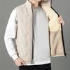 Herbst Winter Mode Herren Weste Jacke Lässig Warm Stehkragen Ärmellos Herren