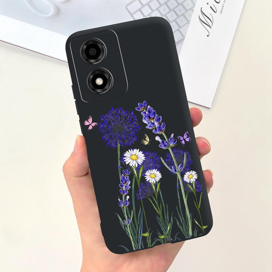 Per Motorola Moto E14 Custodia Cover 6.56" Lusso Morbido Silicone Custodia Telefono Fundas Per Motorola E14 MotoE14 Custodia TPU Protezione Fotocamera