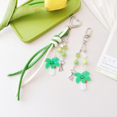 Creative Personalized Keychain & Phone Case Pendant - Stylish Rope Bag Ornament Gift Accessory