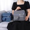 Waterproof Insulated Double-Layer Lunch Tote - Student & Office Bento Bag with Thick Aluminum Foil Lining