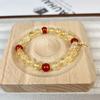 Citrine Bracelet Light Luxury Agate Bracelet Fashion Women Daily Jewelry Lucky Gift
