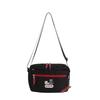 X OUTDOOR Horizontal Shoulder Bag ODHQ101 [Haikyu!! PRODUCTS] Black/Red