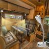 LED Gooseneck Touch Dimmer RV/Boat Reading Light 12V-24V with USB