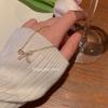 Bow necklace women's niche design sense collarbone chain 2026 new neck chain accessories temperament