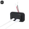 QC 3.0 PD Type C USB Port Car Fast Charger Socket Power Outlet Panel Mount Waterproof Mobile Phone Charger for Car Boat Caravan