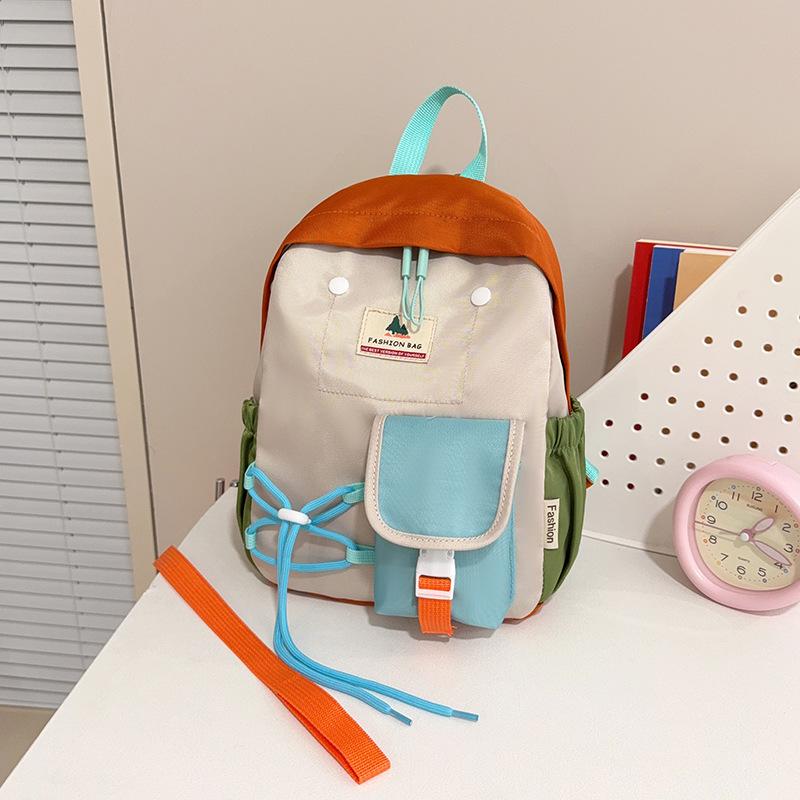 Schoolbag Removable Plush Doll Ins Wind Children's Cute Backpack Men's and Women's Lightweight Schoolbag Kindergarten Baby Backpack