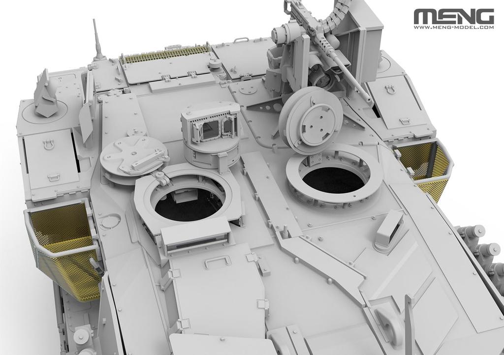 Meng Model German Main Battle Tank Leopard 2A8 Plastic Model MTS057 1/35 (Tank)