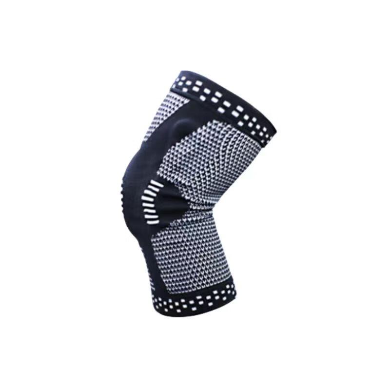 Silicone Knitted Sports Knee Support Brace