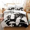 Cool Hyakkimaru Dororo Dark Feudal Japan Samurai Demon Hunting Historical Anime HD Print Bedding Set Duvet Cover + 2 Pillowcases
